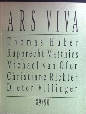 Bild des Verkufers fr Ars Viva 89/90. zum Verkauf von books4less (Versandantiquariat Petra Gros GmbH & Co. KG)