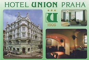 Hotel Union Praha Prague Restaurant Postcard