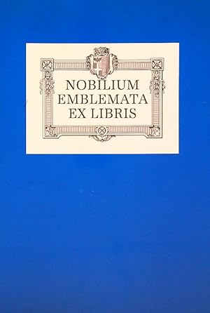 Bild des Verkufers fr Nobilium emblemata ex libris zum Verkauf von Librodifaccia