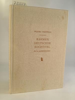 Seller image for Kunstgewerbe der Renaissance. I. Band: Rahmen deutscher Buchtitel im 16. Jahrhundert Fotomechanischer Neudruck der Originalausgabe (Stuttgart, Lehmann) 1909 for sale by ANTIQUARIAT Franke BRUDDENBOOKS