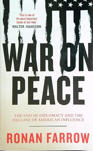 Bild des Verkufers fr War on Peace zum Verkauf von Librodifaccia