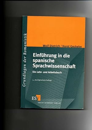Seller image for Wolf Dietrich, Horst Geckeler, Einführung in die spanische Sprachwissenschaft for sale by sonntago DE