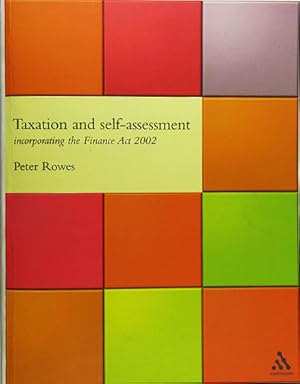 Seller image for Taxation and Self-Assessment. for sale by Entelechy Books