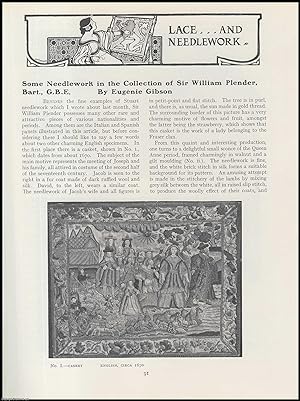 Immagine del venditore per Some Needlework in The Collection of Sir William Plender, Bart., G.B.E. An original article from The Connoisseur, 1927. venduto da Cosmo Books