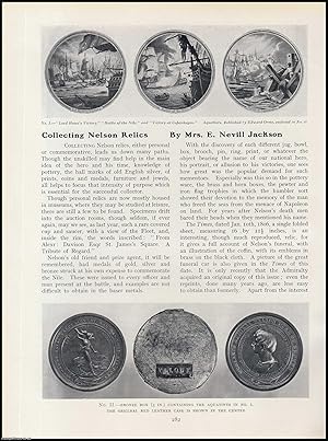 Seller image for Collecting Lord Nelson Relics. An original article from The Connoisseur, 1929. for sale by Cosmo Books