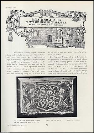Seller image for Early Enamels in The Cleveland Museum of Art, U.S.A. An original article from The Connoisseur, 1926. for sale by Cosmo Books