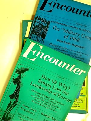 Bild des Verkufers fr How (and Why) Britain Lost the Leadership of Europe. Essay in two issues of Encounter (# 334 & 335, August & September 1981) zum Verkauf von Plurabelle Books Ltd