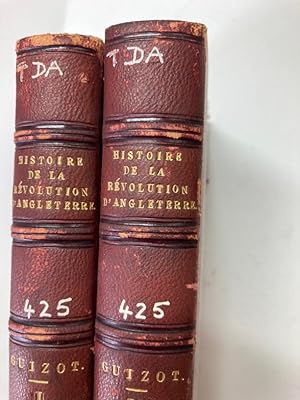 Immagine del venditore per Histoire de la Rvolution d'Angleterre, depuis l'Avnement de Charles I-er jusqu' sa Mort. Quatrime dition. venduto da Plurabelle Books Ltd