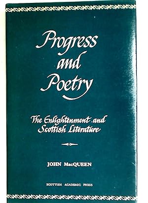 Bild des Verkufers fr The Enlightenment and Scottish Literature. Volume 1: Progress and Poetry. zum Verkauf von Plurabelle Books Ltd