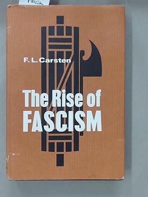Bild des Verkufers fr The Rise of Fascism. zum Verkauf von Plurabelle Books Ltd