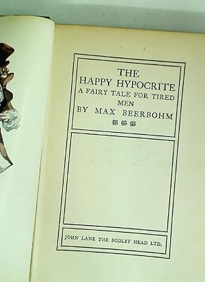 Seller image for The Happy Hypocrite: A Fairy Tale for Tired Men. for sale by Plurabelle Books Ltd