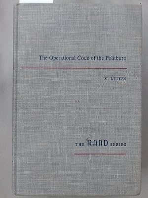 Bild des Verkufers fr The Operational Code of the Politburo. zum Verkauf von Plurabelle Books Ltd