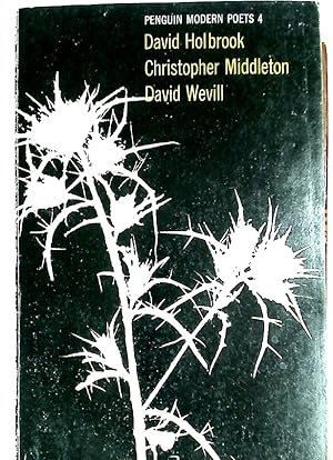 Bild des Verkufers fr David Holbrook; Christopher Middleton; David Wevill. (Penguin Modern Poets 4) zum Verkauf von Plurabelle Books Ltd