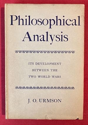 Bild des Verkufers fr Philosophical Analysis. Its Development between the Two World Wars. zum Verkauf von Plurabelle Books Ltd