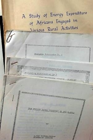 Seller image for Large Archive Folder with Materials, mostly reproduced from typescript, relating to the Gambia Nutrition Committee. for sale by Plurabelle Books Ltd