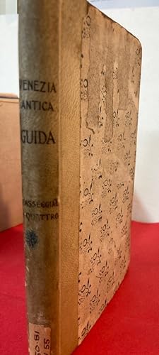 Bild des Verkufers fr Guida del Forestiero per Venezia Antica. Passeggiate quattro. zum Verkauf von Plurabelle Books Ltd