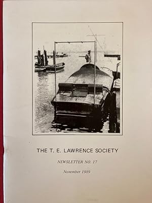 Seller image for The T E Lawrence Society Newsletter, No 17 Nov 1989. for sale by Plurabelle Books Ltd
