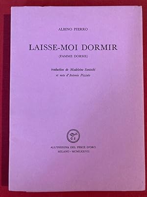 Seller image for Laisse-Moi Dormir. (Famme Dorme) for sale by Plurabelle Books Ltd