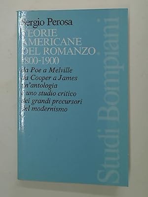 Seller image for Teorie Americane del Romanzo 1800 - 1900. for sale by Plurabelle Books Ltd