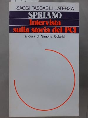 Seller image for Intervista sulla storia del PCI. for sale by Plurabelle Books Ltd