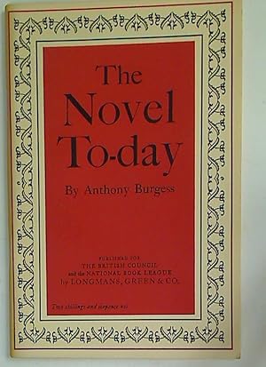 Seller image for The Novel To-Day. for sale by Plurabelle Books Ltd