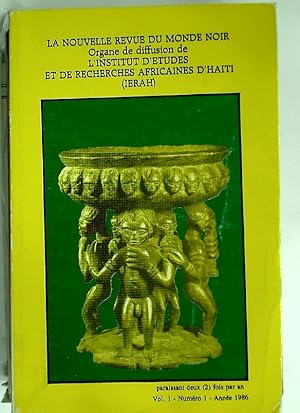 Immagine del venditore per La Nouvelle Revue du Monde Noir. Ed. Institut d'tudes et de Recherches Africaines d'Haiti. Vol 1, No 1. venduto da Plurabelle Books Ltd