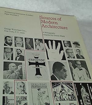 Bild des Verkufers fr Sources of Modern Architecture. A Bibliography. zum Verkauf von Plurabelle Books Ltd