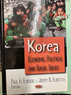 Bild des Verkufers fr Korea: Economic, Political and Social Issues. zum Verkauf von Plurabelle Books Ltd