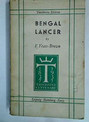 Bild des Verkufers fr Bengal Lancer. zum Verkauf von Plurabelle Books Ltd