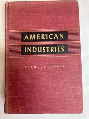 Imagen del vendedor de American Industries. a la venta por Plurabelle Books Ltd