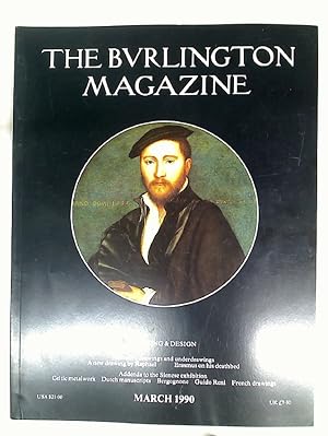 Immagine del venditore per Paternes for Phiosioneamyes': Holbein's Portraiture Reconsidered. Essay in: Burlington Magazine, March 1990. venduto da Plurabelle Books Ltd