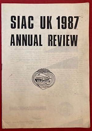 Bild des Verkufers fr SIAC UK 1987 Annual Review. zum Verkauf von Plurabelle Books Ltd