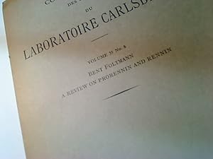 Seller image for A Review of Prorennin and Rennin. Offprint, Comptes Rendus des Travaux du Laboratoire Carlsberg. for sale by Plurabelle Books Ltd