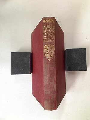 Bild des Verkufers fr The History of Henry Esmond. zum Verkauf von Plurabelle Books Ltd
