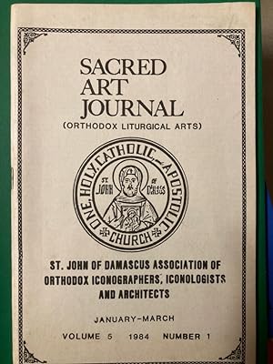 Seller image for Icons and the Cosmos: the Missionary Significance (Sacred Art Journal of the St. John of Damascus Association of Orthodox Iconographers, Iconologists and Architects. Volume 5 January - March Number 1.) for sale by Plurabelle Books Ltd