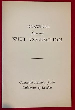 Image du vendeur pour Drawings from the Witt Collection. mis en vente par Plurabelle Books Ltd
