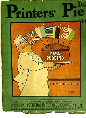 Imagen del vendedor de Printers' Pie 1919. "Peace Pudding". a la venta por Plurabelle Books Ltd