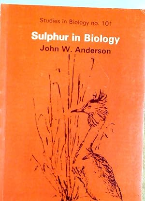 Bild des Verkufers fr Sulphur in Biology. zum Verkauf von Plurabelle Books Ltd