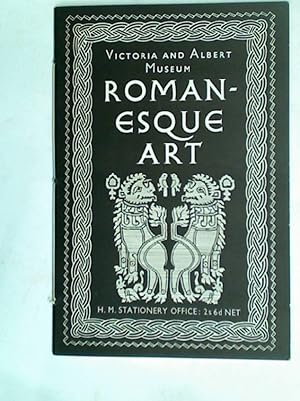 Bild des Verkufers fr Romanesque Art. zum Verkauf von Plurabelle Books Ltd