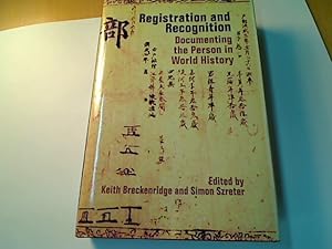 Immagine del venditore per Registration and Recognition. Documenting the Person in World History. venduto da Plurabelle Books Ltd