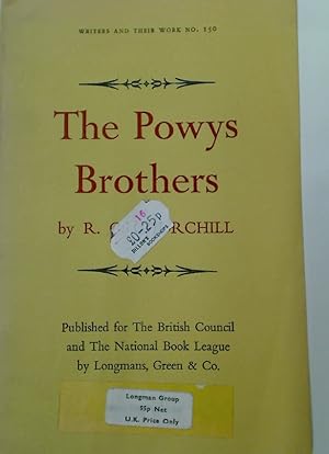 Imagen del vendedor de The Powys Brothers. a la venta por Plurabelle Books Ltd