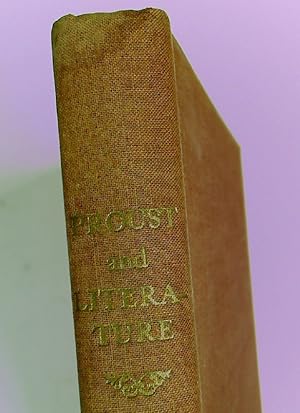 Seller image for Proust and Literature. The Novelist as Critic. for sale by Plurabelle Books Ltd
