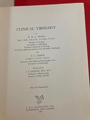 Image du vendeur pour Clinical Virology. mis en vente par Plurabelle Books Ltd