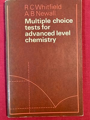 Seller image for Multiple Choice Tests for Advanced Level Chemistry. for sale by Plurabelle Books Ltd