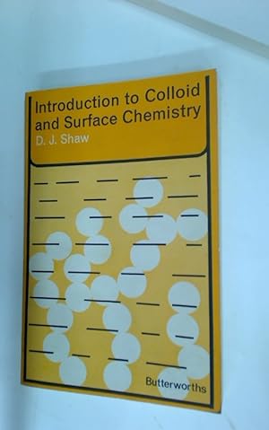 Bild des Verkufers fr Introduction to Colloid and Surface Chemistry. zum Verkauf von Plurabelle Books Ltd