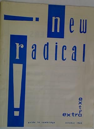 Bild des Verkufers fr New Radical: Guide to Cambridge. October 1963. zum Verkauf von Plurabelle Books Ltd