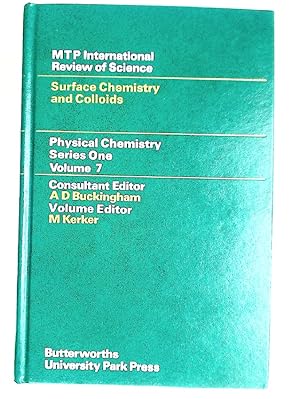 Bild des Verkufers fr Physical Chemistry Series One: Surface Chemistry and Colloids. zum Verkauf von Plurabelle Books Ltd