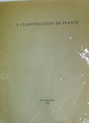 Seller image for A Classification of Plants. for sale by Plurabelle Books Ltd