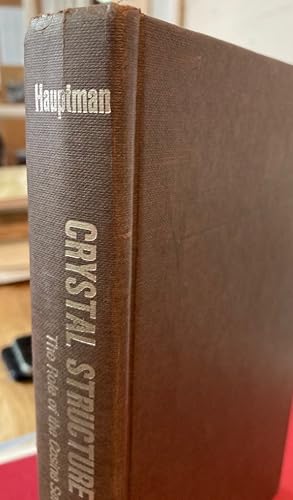 Immagine del venditore per Crystal Structure Determination: Role of the Cosine Seminvariants. venduto da Plurabelle Books Ltd