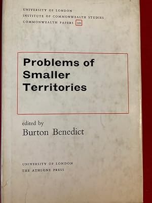 Imagen del vendedor de Problems of Smaller Territories. a la venta por Plurabelle Books Ltd